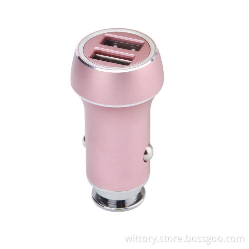 Piston Head Series Rose Gold Car Charger